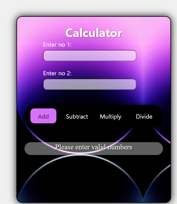 Interactive Calculator with Modern UI – JavaScript Project by Lokesh